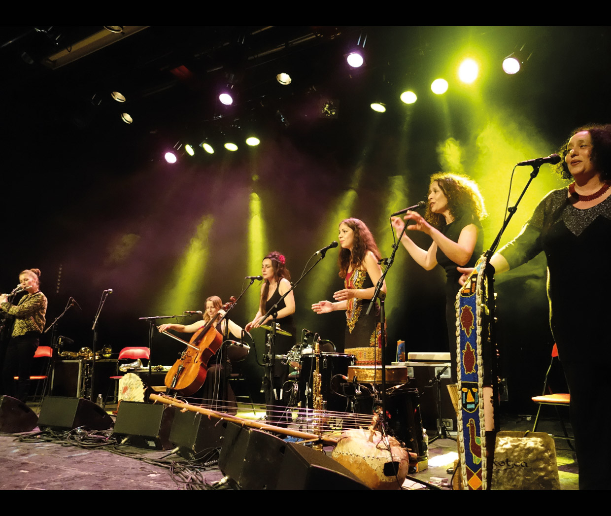 La Tribu des Femmes en concert aux Oreilles en pointe - 6-21 novembre 2015